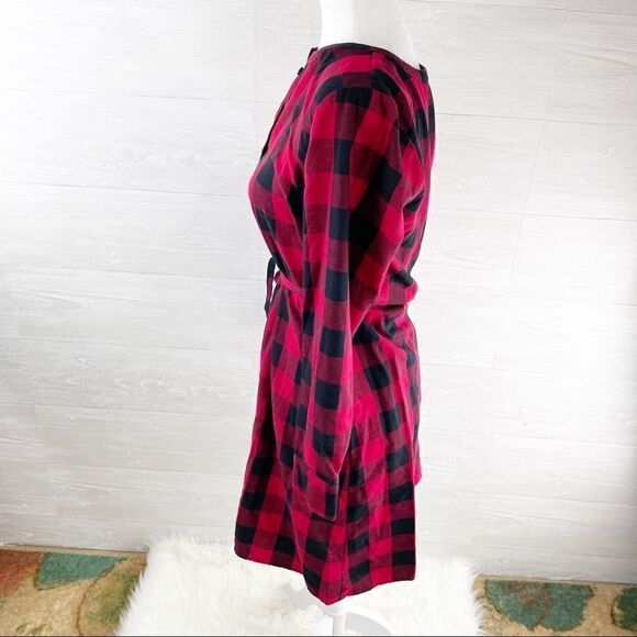 The Children’s Place Buffalo Plaid Family Shirt Dress - Picture 8 of 10